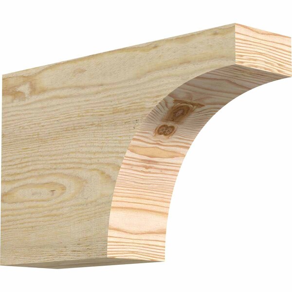 Ekena Millwork Huntington Rough Sawn Rafter Tail, Douglas Fir, 4"W x 10"H x 16"L RFT04X10X16HUN00RDF - main